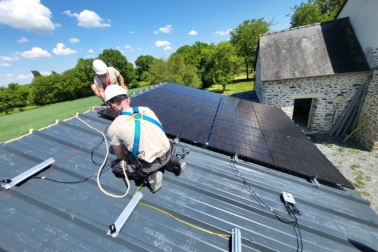 poseurs panneaux solaire